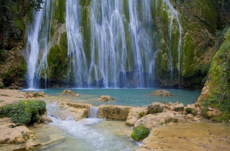 El Limón Waterfall, Near Las Terrenas, Samaná, Dominican Republic